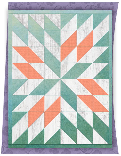 A quilt with wonky backing that is effectively too small